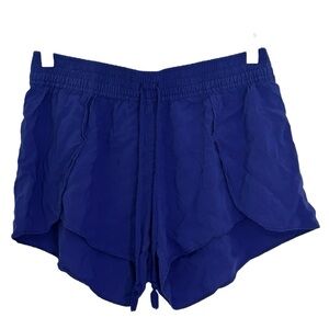 Aerie Women's Cobalt Blue Pull On Shorts‎ Sz M